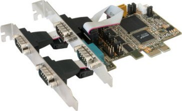 Kontroler Exsys EXSYS EX-44064 PCI Express x1 Karte 4x seriell RS-232