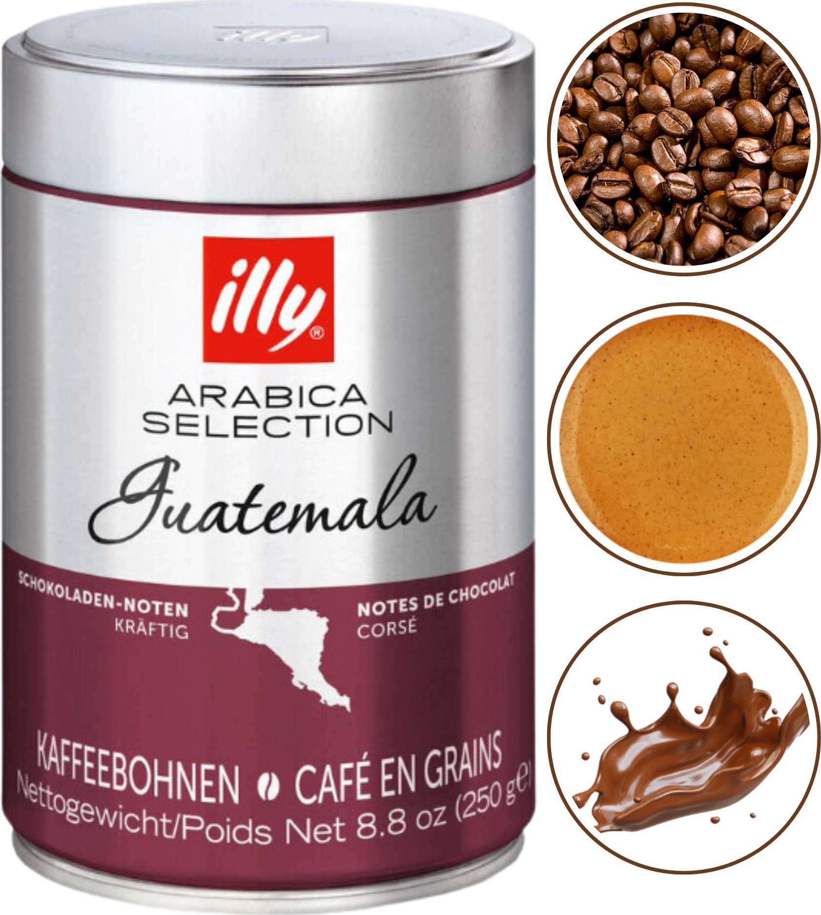 Kawa ziarnista illy Arabica Selection Guatemala 250 g