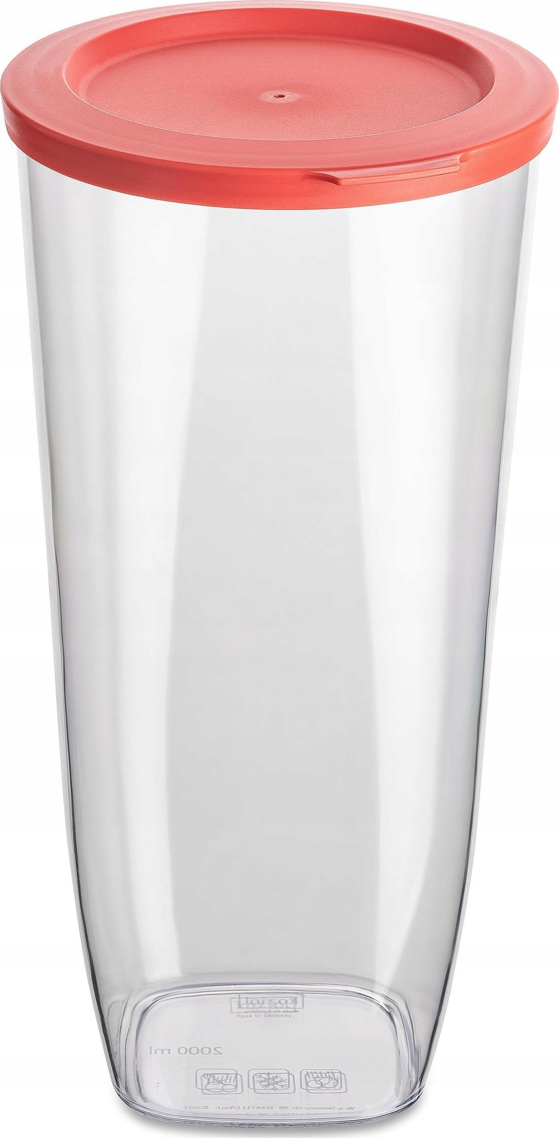 Koziol Pojemnik plastikowy na żywność sypką CONNECT, hermetyczny, 2000 ml, KOZIOL