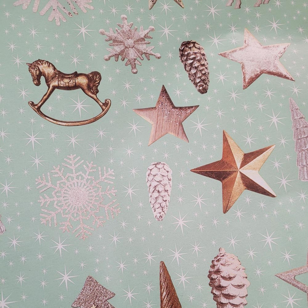 Fastima Papier świąteczny do pakowania kolorowy 70cmx1,5m 15m53