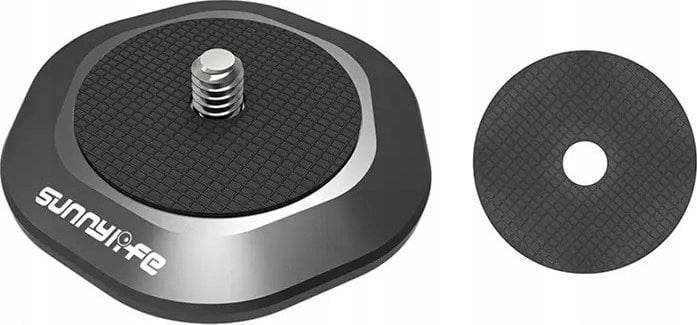 SunnyLife Uchwyt Magnetyczny Mocowanie Płytka Na Magnes Do Kamery Aparatu Gimbala Telefonu Na Gwint 1/4"" / Dz753-d