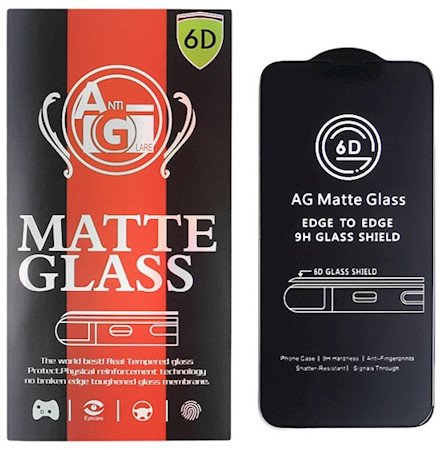 Szkło hartowane 6D matowe do iPhone 16 6,1
