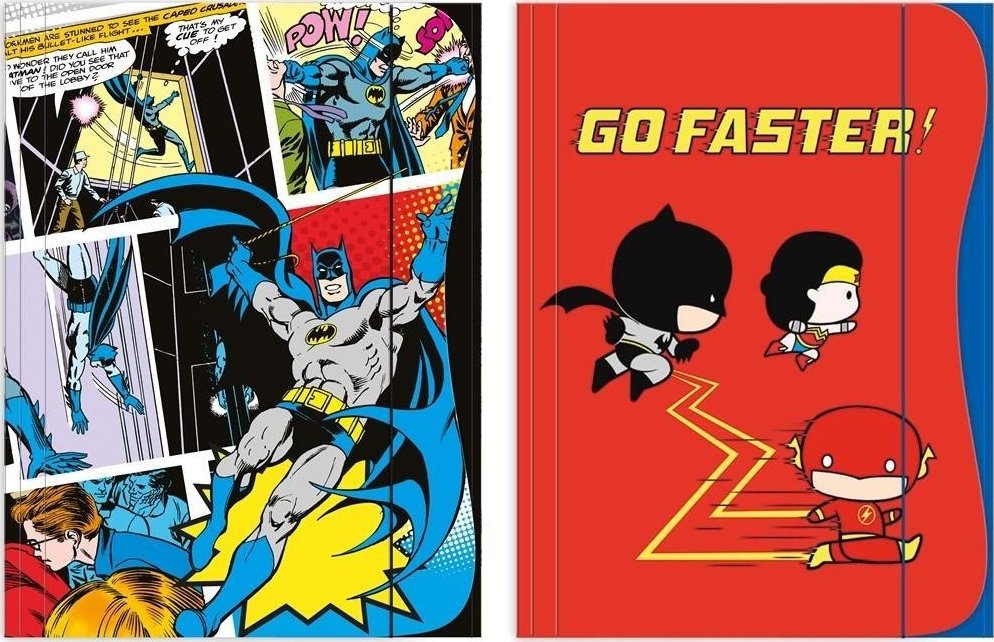 Beniamin Teczka z gumką A4 Batman Kids