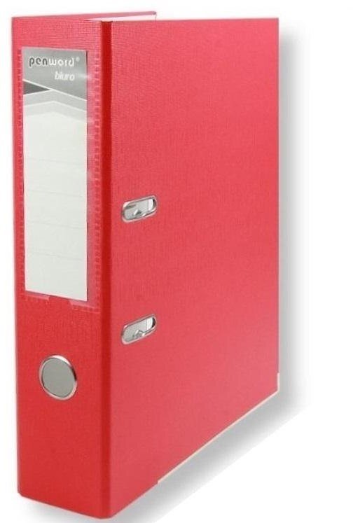 Segregator A4 z okuciem 7,5cm czerwony