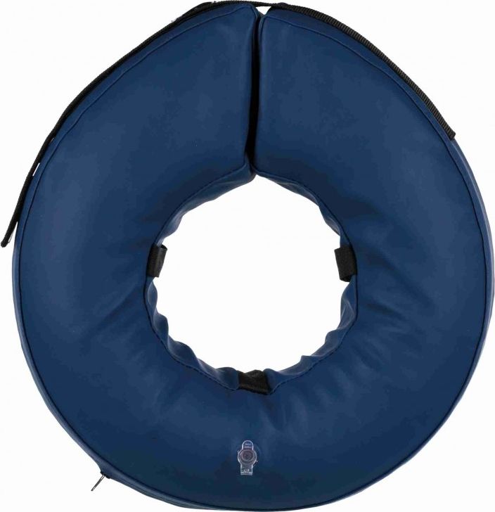 Trixie Kołnierz ochronny, dmuchany, M–L, 45-57cm, niebieski