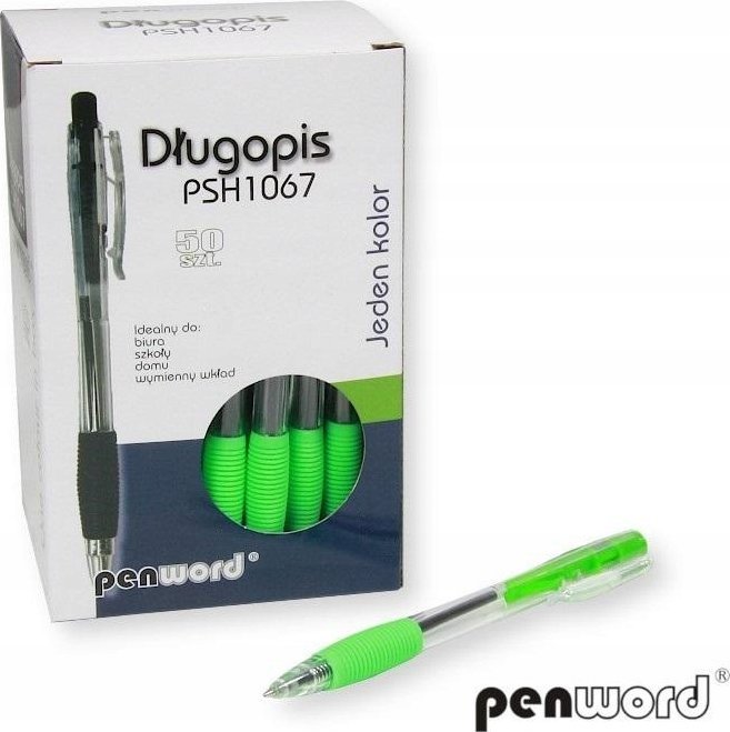 Teka Długopis zielony (50szt)