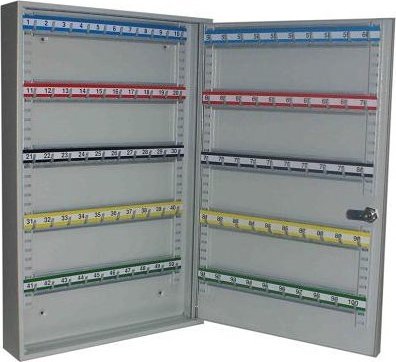 Leomar Szafka na klucze SKR100. Szafka metalowa na 100 kluczy