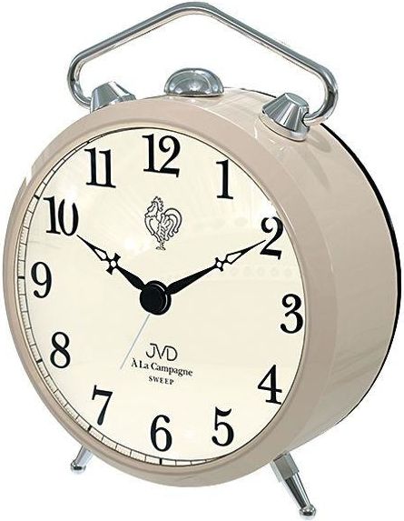 JVD Budzik SRP2519.2 Retro cichy mechanizm