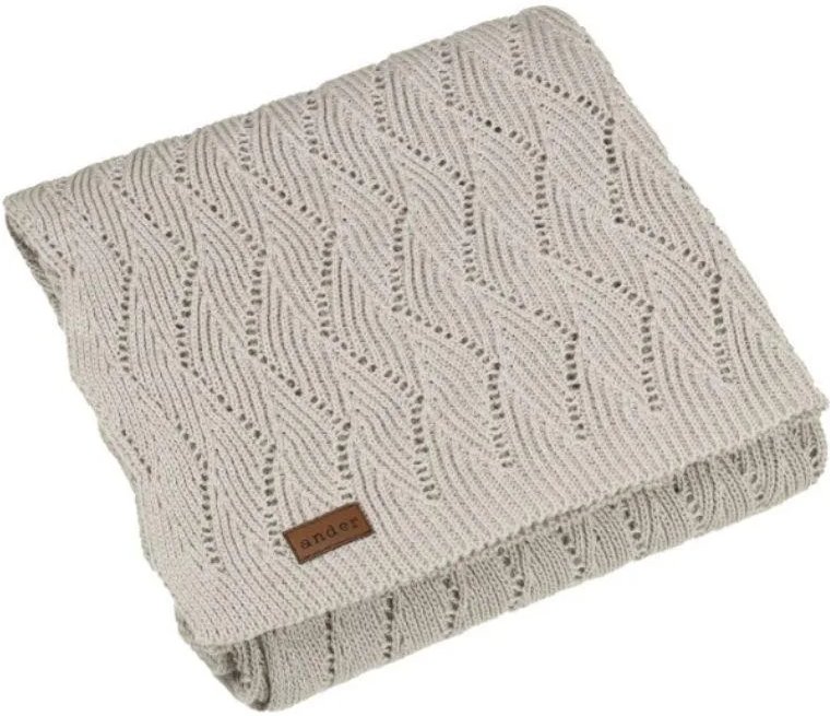 Kocyk z bawełny Ausilia 75x100 beż P18