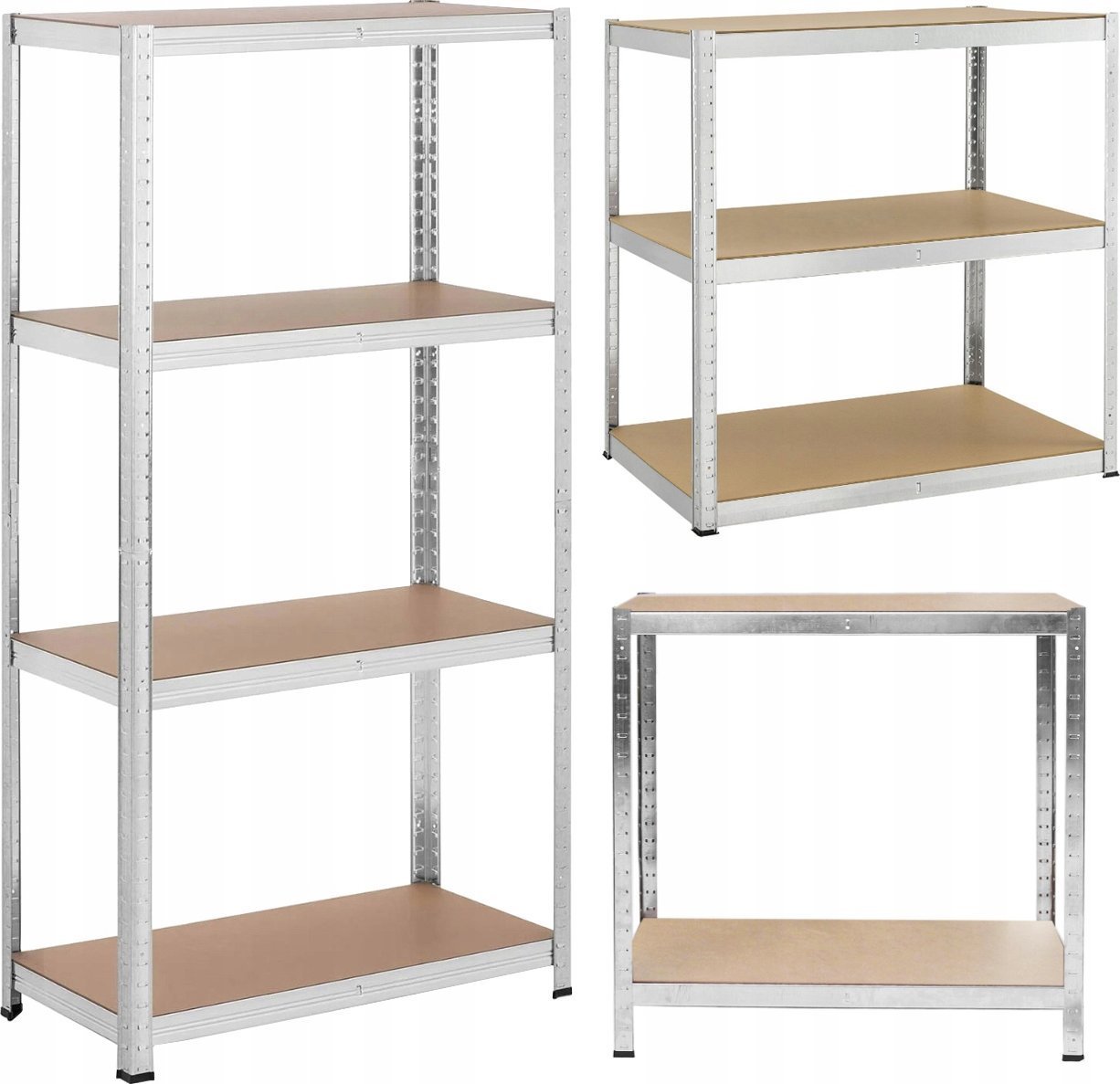 Funfit Regał magazynowy 180x90x40 cm