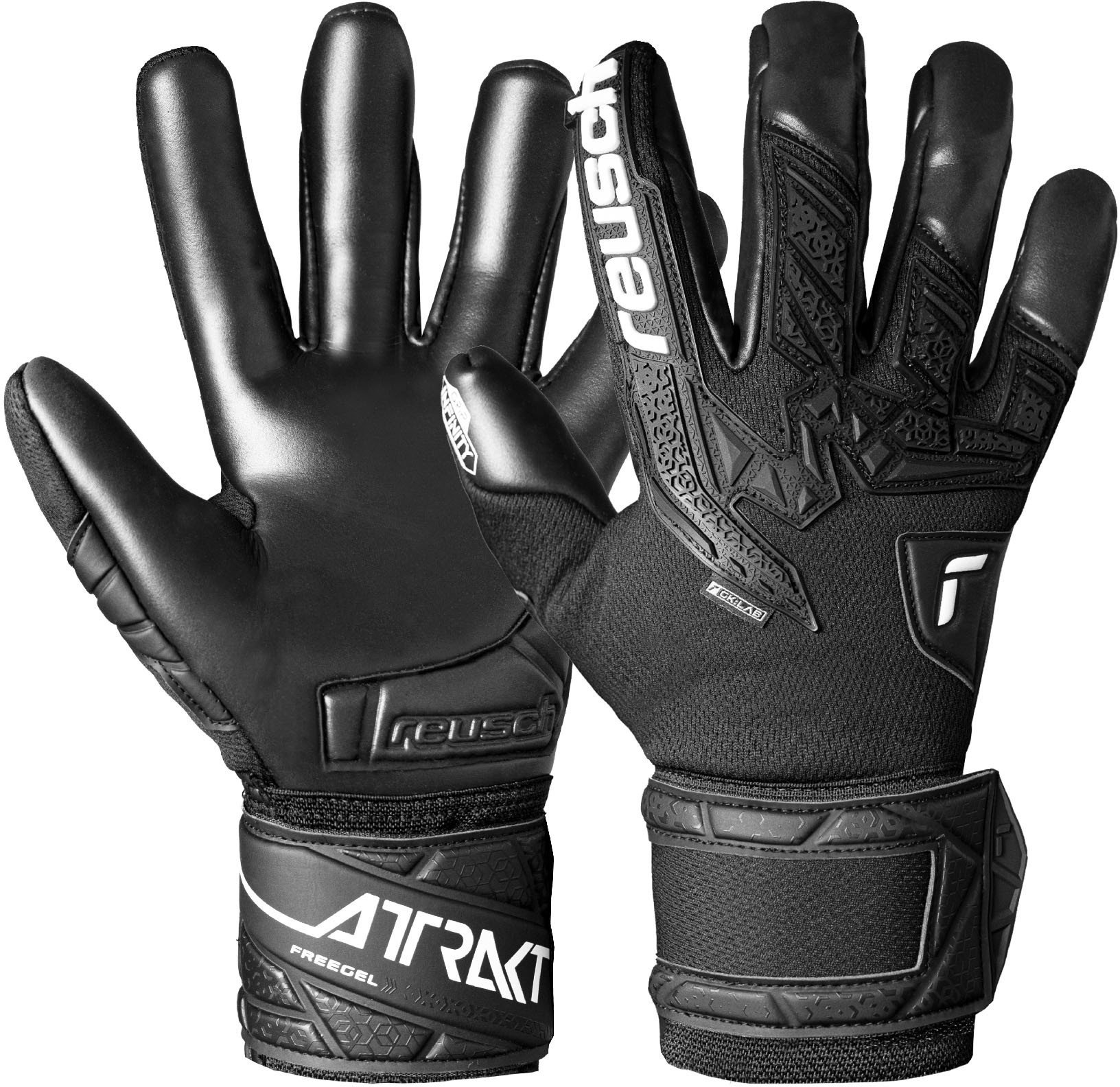 Reusch Attrakt Freegel Infinity r. 7,5 czarne