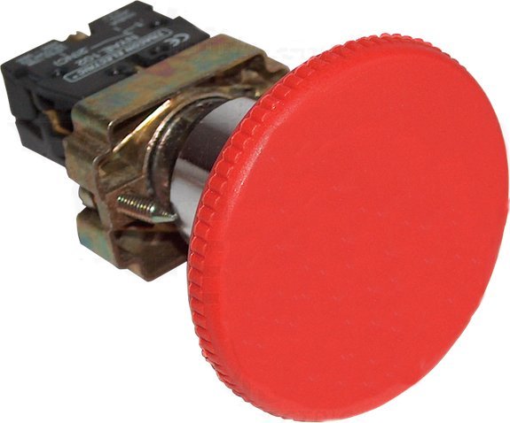 Przełącznik przycisk awaryjny grzybkowy czerwony NYGBR42P TRACON