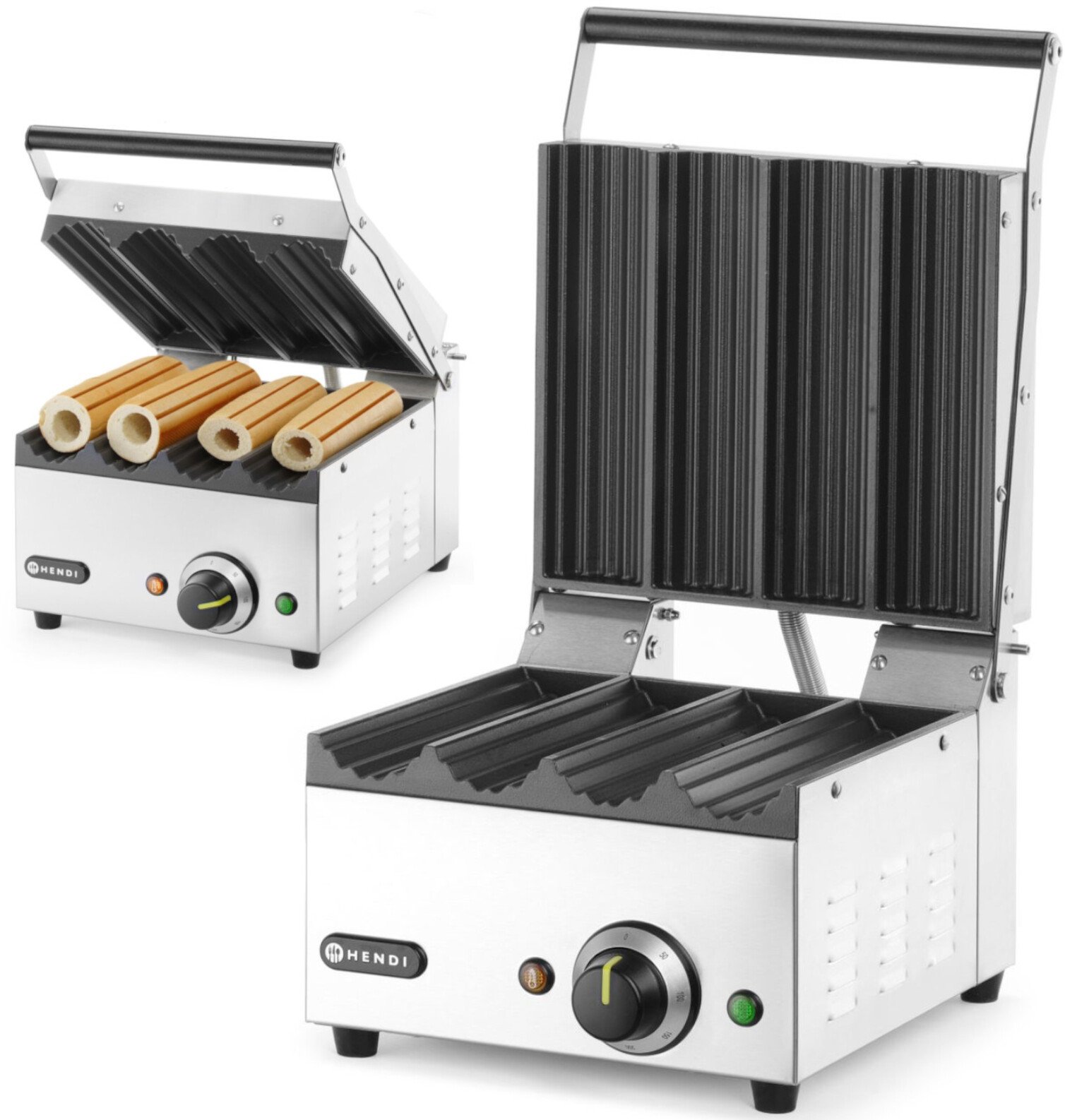 Hendi Grill kontaktowy do hot-dogów panini bułek wrapów 1800 W