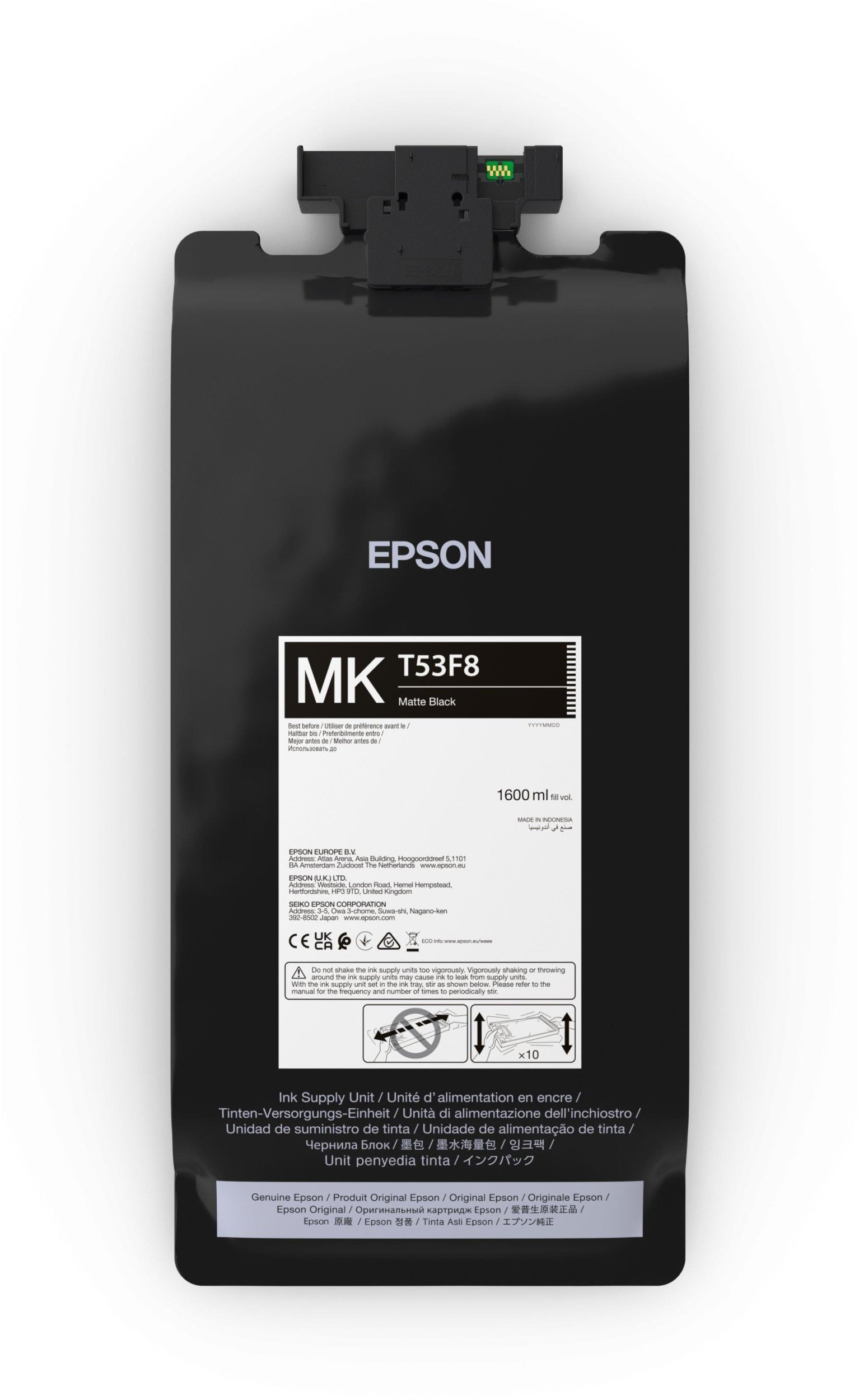 Epson oryginalny ink / tusz C13T53F80N, czarny mat