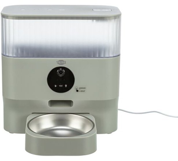 Karmidło automatyczne TX-C Smart, jasnoszare, 5.0l, 5 l/28 × 30 × 17 cm z kamerą