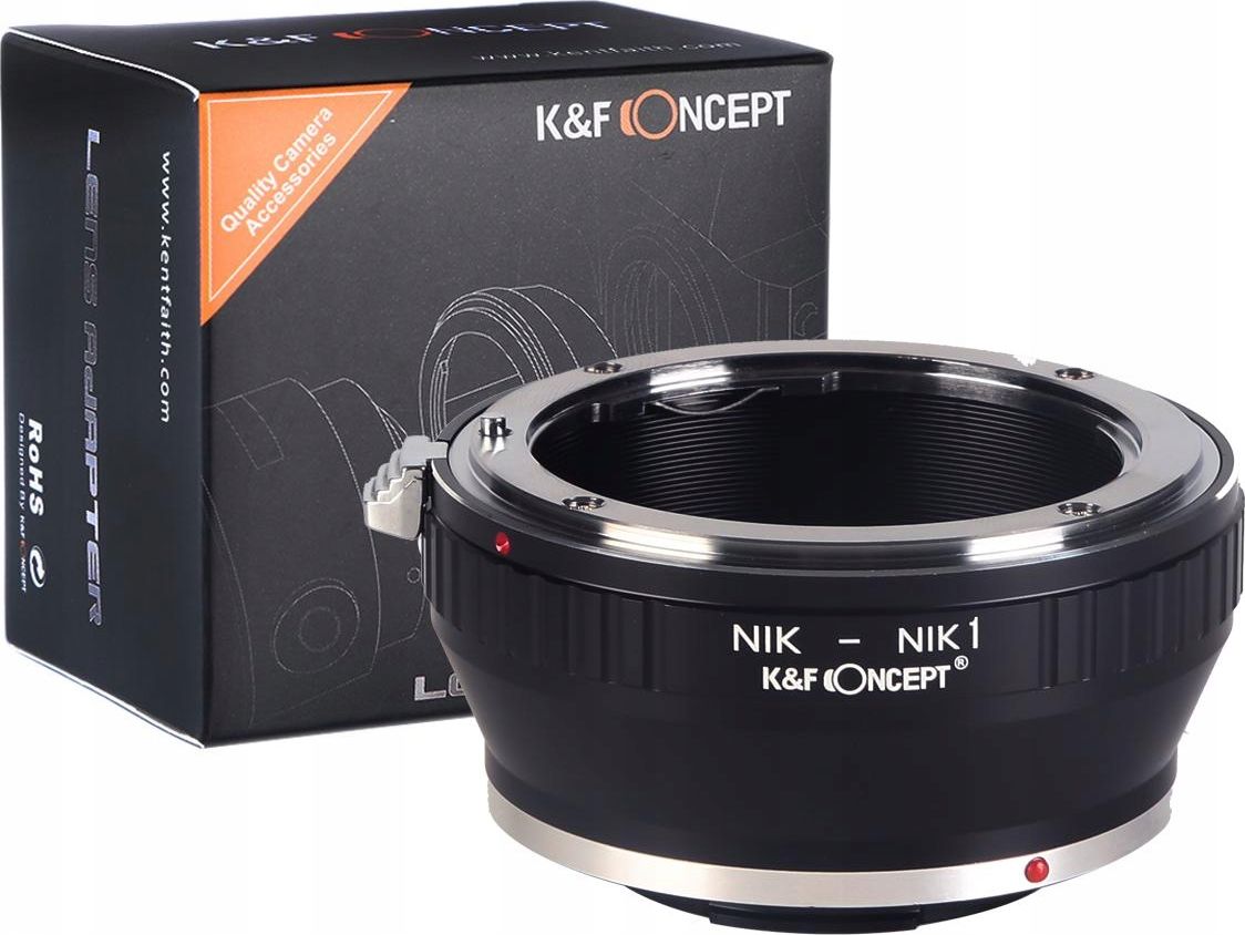 Kf Adapter K&f Nikon 1 Na Nikon Ai Ai-s Af Af-s / Kf06.079