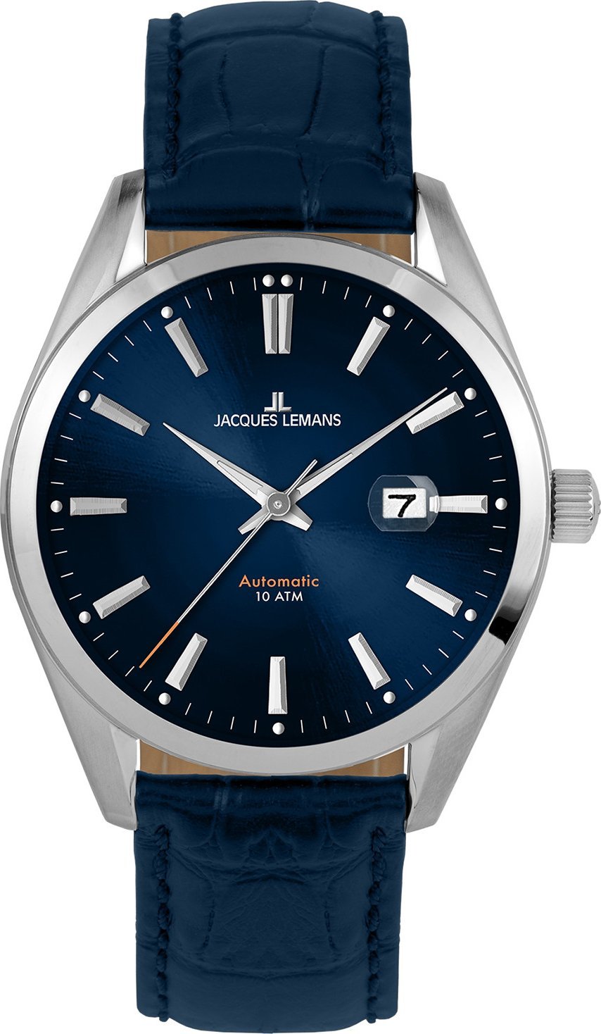 Zegarek Jacques Lemans Zegarek męski Jacques Lemans 1-1846.1B niebieski
