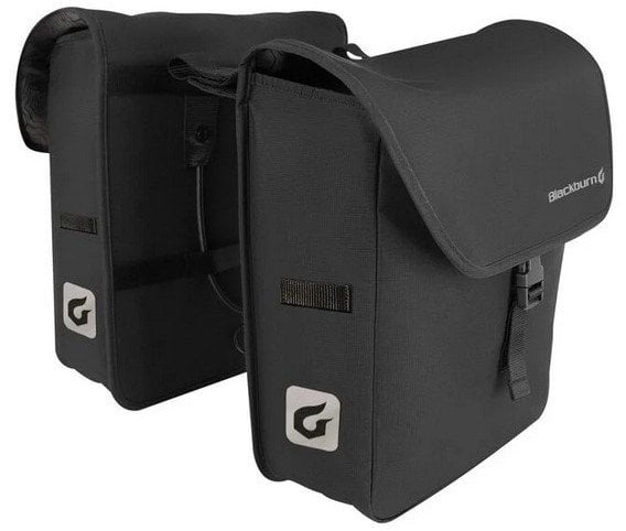 Torba na bagażnik BLACKBURN LOCAL SADDLE BAG PANNIER, wodoodporna, 13L, Zestaw 2 szt. (NEW 2025)