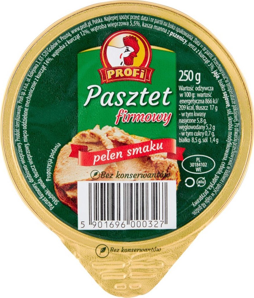 Profi Profi Pasztet firmowy 250 g