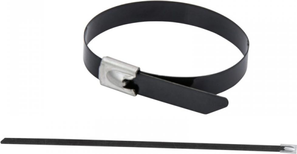 Dedra Stalowe opaski zaciskowe powlekane 4,6 x 290mm 20szt. (11NC4291)