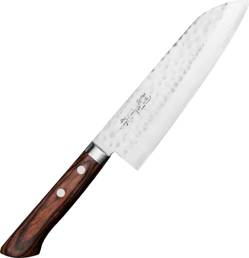 Kunio Masutani VG-1 Hammered Machoń Nóż Santoku 17 cm