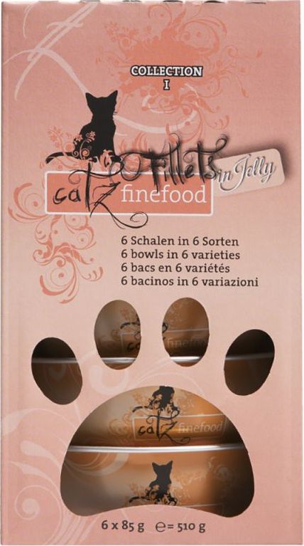Catz Finefood Pakiet próbny filety, 6x85 g
