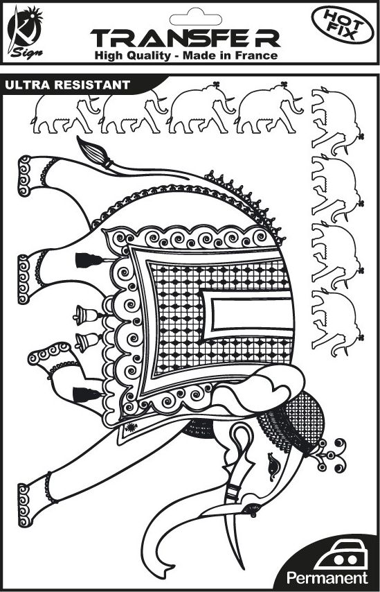 Ki-Sign Naprasow. A4 Czarna Słoń