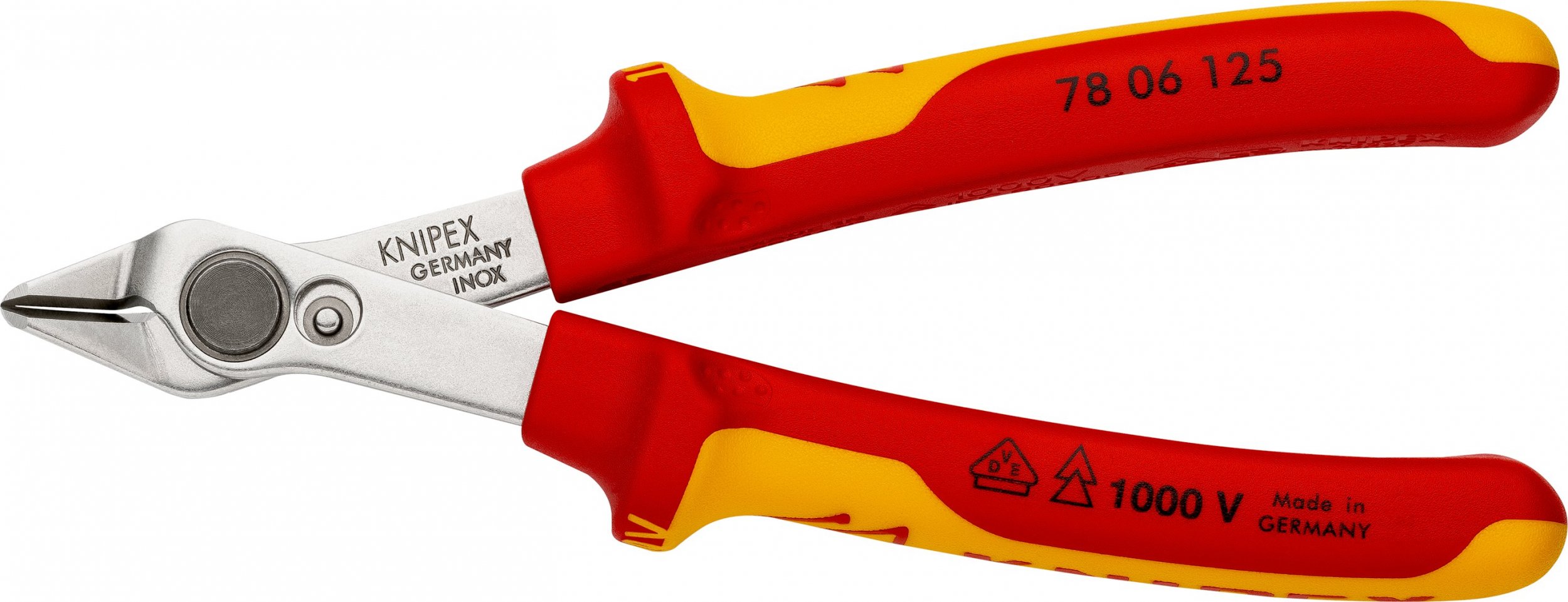 Knipex KNIPEX VDE Electronic SuperKnips INOX