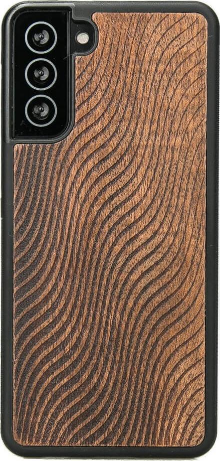 BeWood Drewniane Etui Samsung Galaxy S21 FE FALE MERBAU