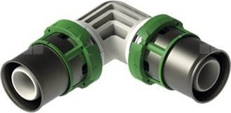 Kolano 90 stopni zaprasowywane MultiSkin PPSU 26x26