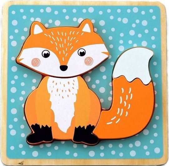 AdamToys Układanka z lisicą