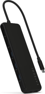 Satechi 13-in-1 USB-C Triple Display Multiport Adapter - adapter USB-C (1x Ethernet 1 Gbps, 3x USB-A 5 Gbps, 1x USB-A 10 Gbps, 2