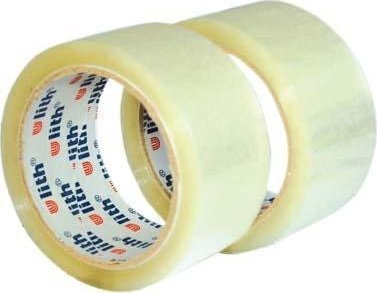 Taśma samoprzylepna przezroczysta, 48 mm x 66 m, 6szt, cena za 1 sztukę