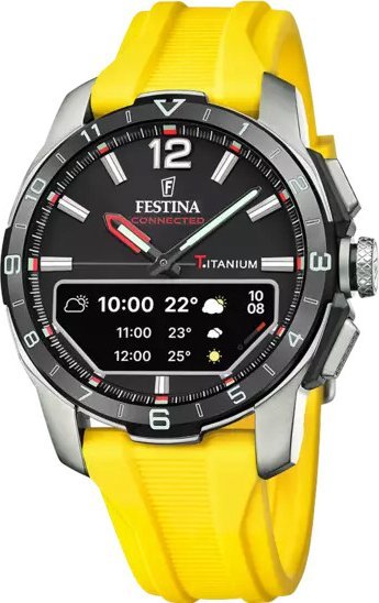 Zegarek Festina Zegarek męski Festina F23000-A żółty