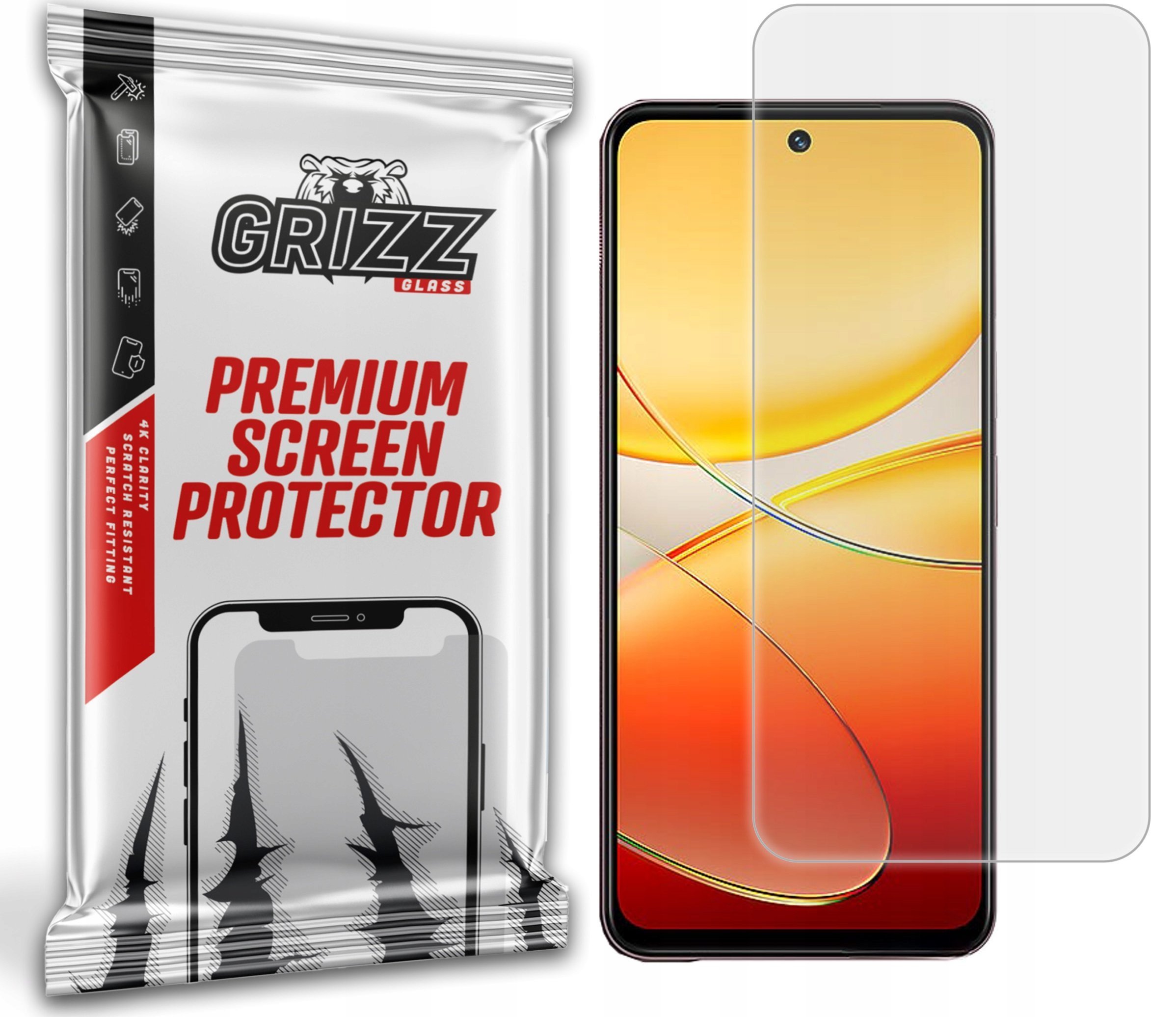 GrizzGlass Folia matowa GrizzGlass PaperScreen do Vivo T3x