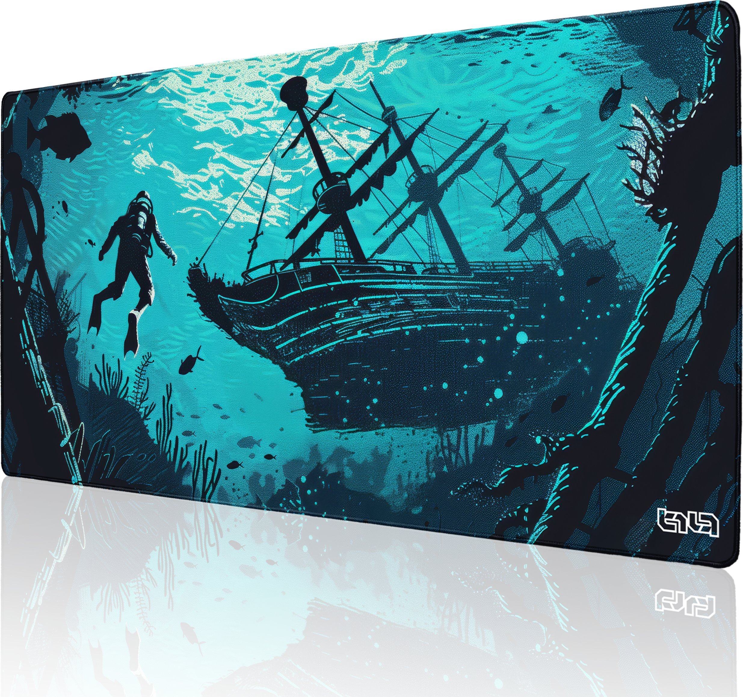 Podkładka Tilt PODKŁADKA POD MYSZ GAMINGOWA Zatopiona Perła 100x50 TILT XXL