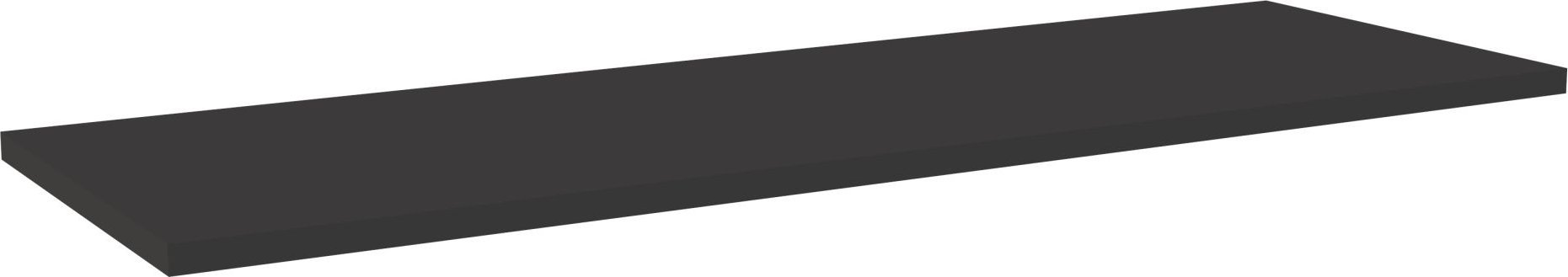 Comad Blat naszafkowy, łazienkowy, 140 cm, czarny, mat
