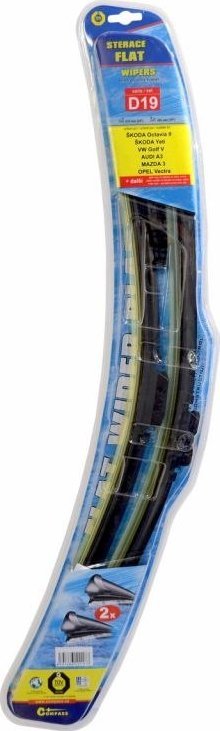 Compass Wycieraczki FLAT DOUBLE (D19) 610 + 480 mm, OCT II