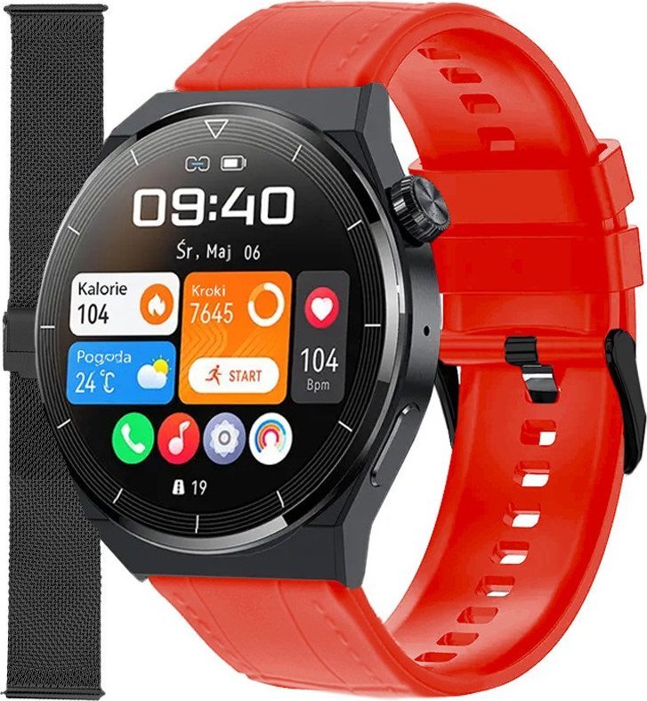Smartwatch Enter SAT.14.235.144-SET Czerwony
