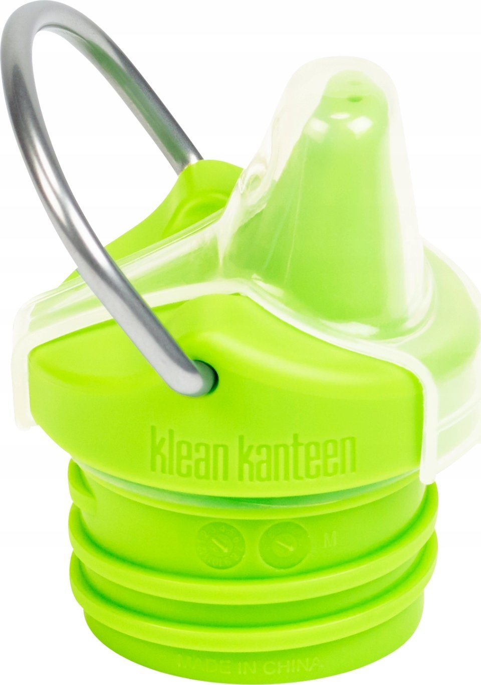 Klean Kanteen Kid Kanteen Sippy Cap for Classic Bottles, BrightGreen