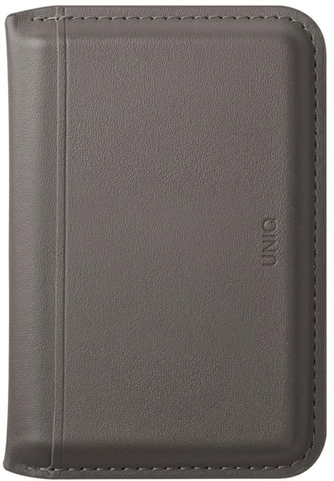 MAGNETYCZNY PORTFEL RFID UNIQ LYDEN DS STOJAK NA TELEFON SZARY
