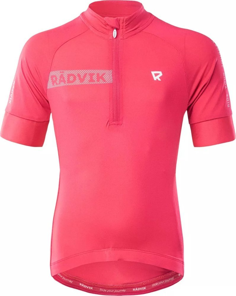 Radvik Dziecięca koszulka rowerowa Radvik Alpha JRG różowa rozmiar 158