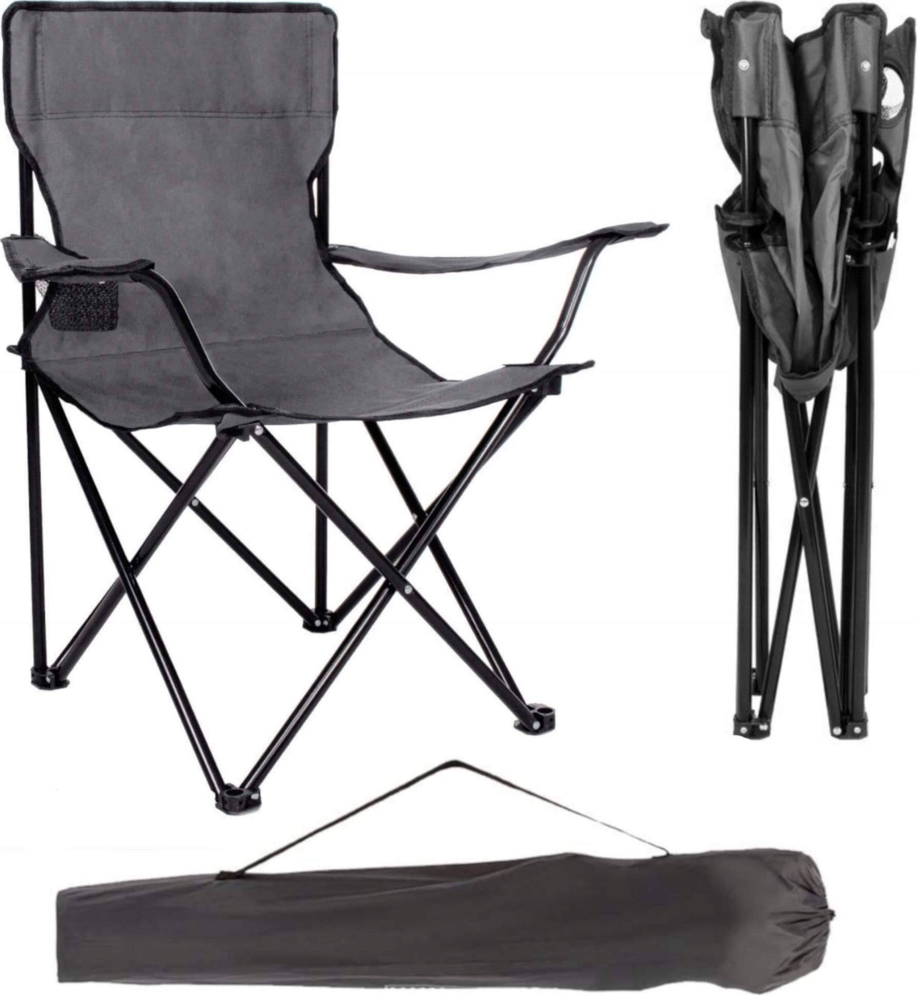 Jack Mors LEKKIE KRZESŁO SKŁADANE WĘDKARSKIE TURYSTYCZNE JACKMORS KEMPINGOWE CAMPING