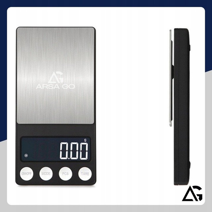 DOKŁADNA WAGA JUBILERSKA 500g 0,01g PRECYZYJNA KUCHENNA DOMOWA PODŚWIETLANA