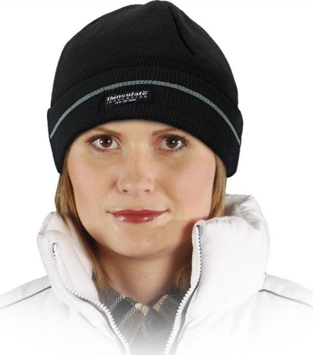 Unimet CZAPKA BAWEŁNIANA CZARNA CZBAW-THINSUL_B