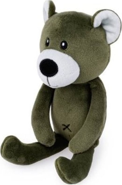 Dumel Miś tulimy zielony 19cm