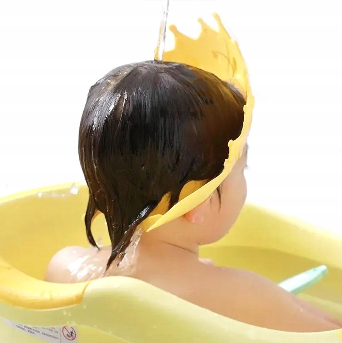 PrzydaSie Rondo Kąpielowe Do Mycia Włosów Głowy Dla Dzieci Daszek Korona Dziecka