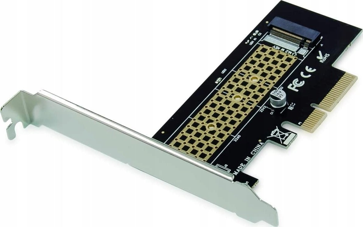 Conceptronic CONCEPTRONIC PCI Express Card 4-Port M-Key M.2 -> PCIe-NVMe