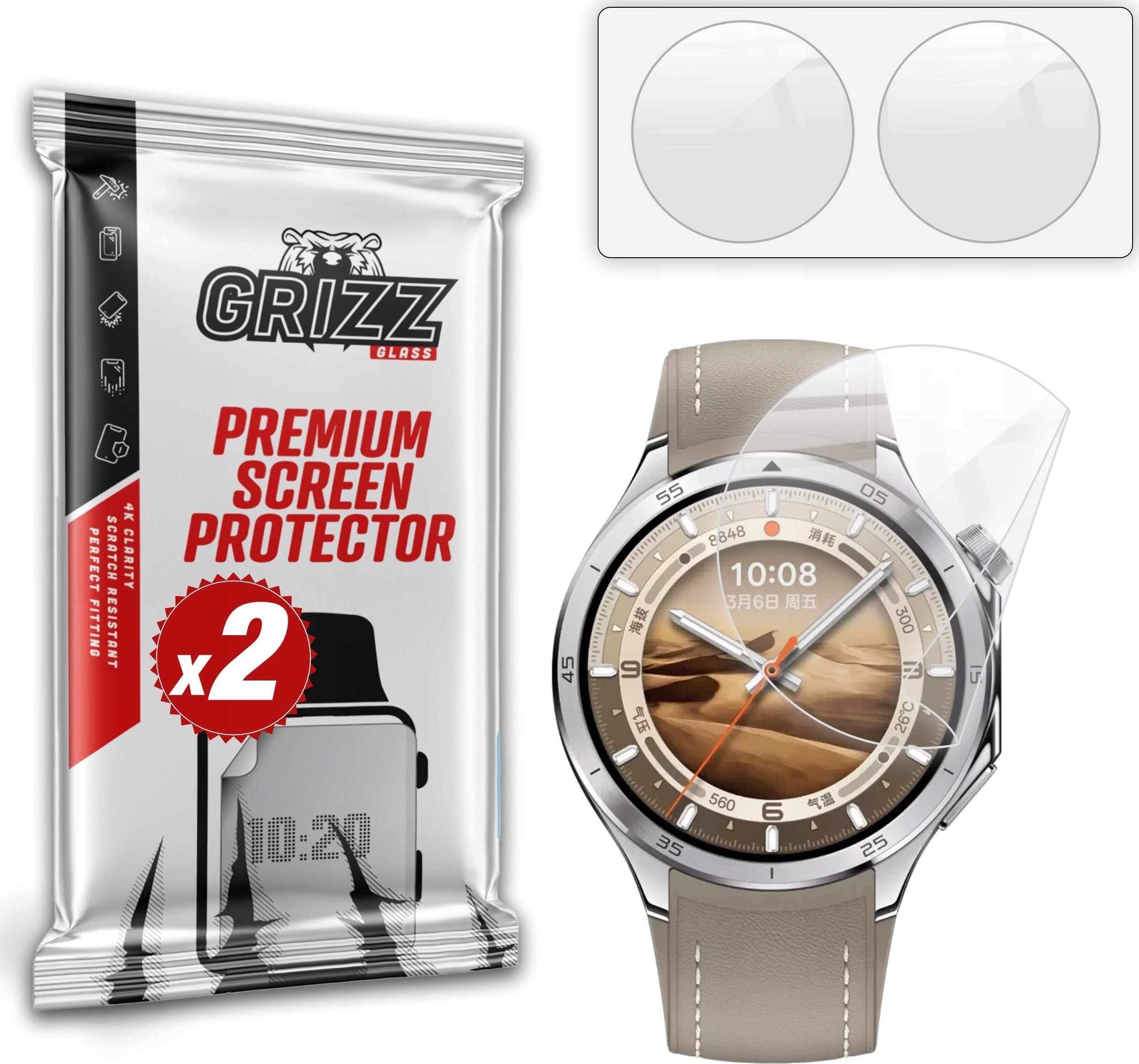 Folia ceramiczna GrizzGlass CeramicFilm do Oppo Watch X2