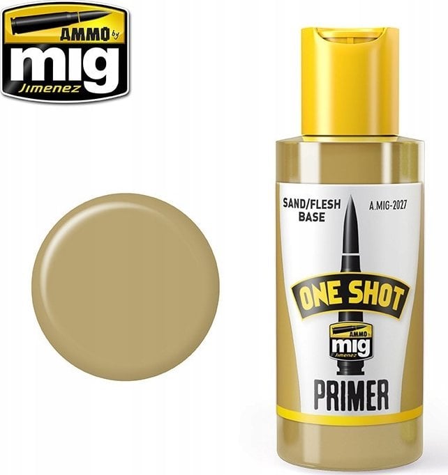 Vallejo Ammo: One Shot Primer - Sand Flesh (60 ml)